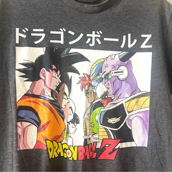 (women) dragon ball z • gray oversized tee shirt goku - Picture 2 of 8